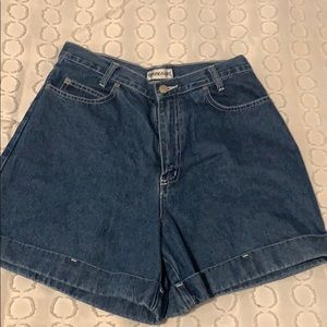 High waisted shorts